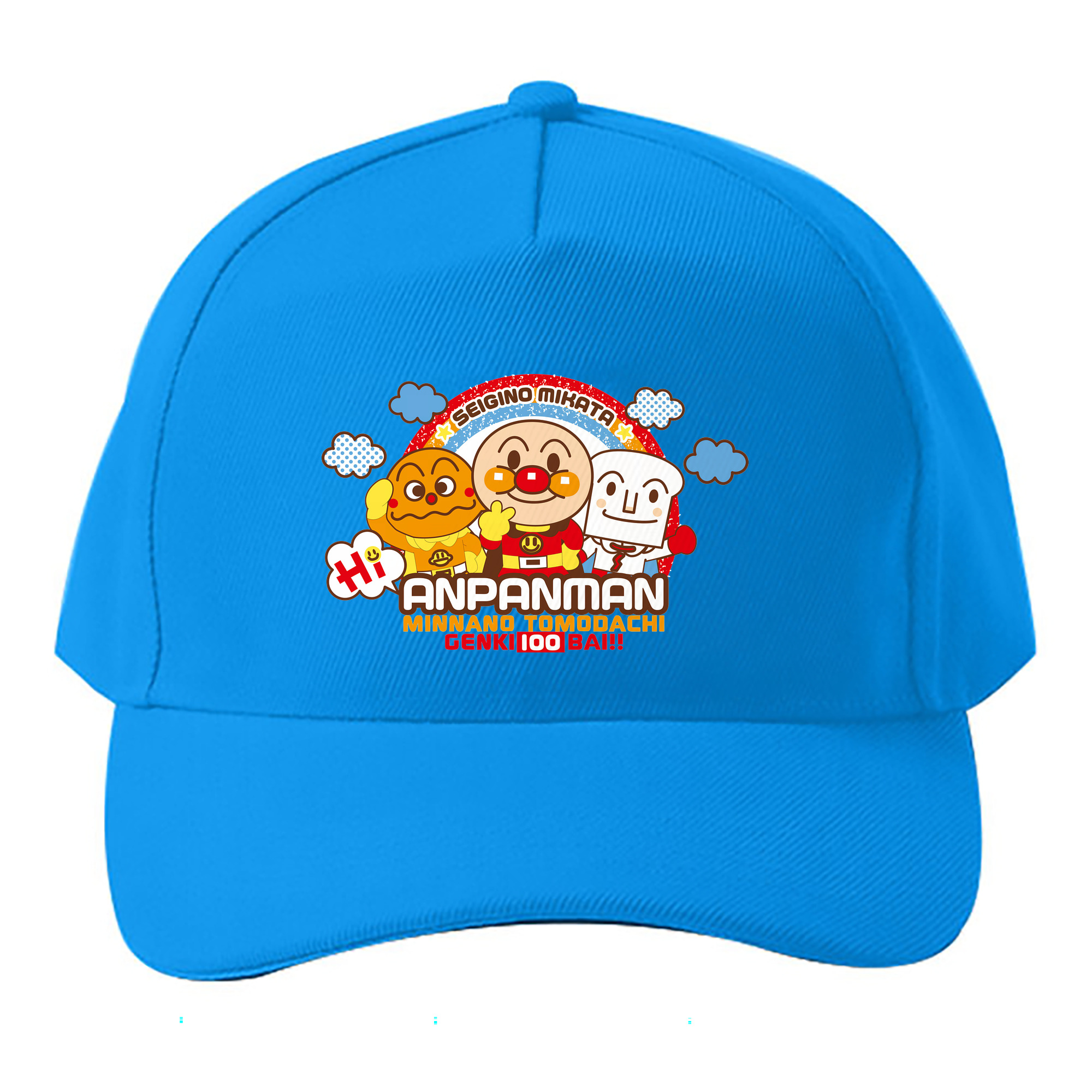 （画像用） アンパンマン Anpanman ベースボールキャップ 綿100％ 男女兼用 帽子 スポーツ